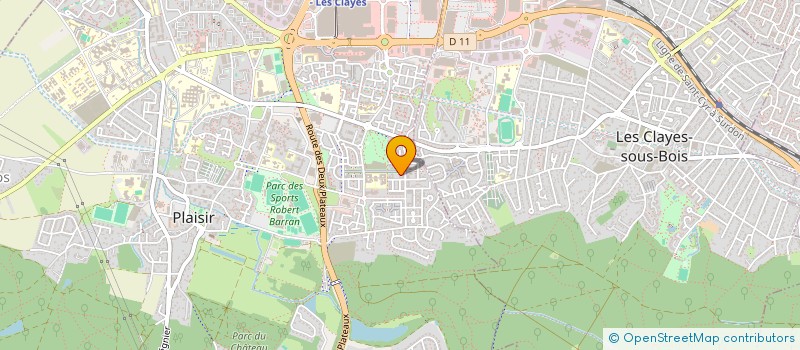 localisation de l'entreprise MONSIEUR GIANNI RENOUARD  PLAISIR