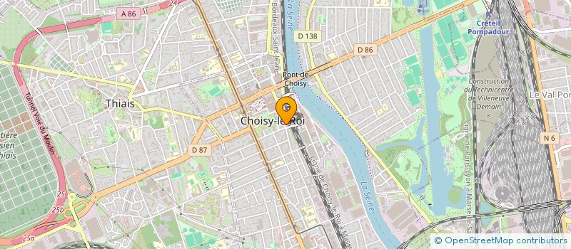 localisation de l'entreprise MONSIEUR GIANNI RIPOLI  CHOISY-LE-ROI