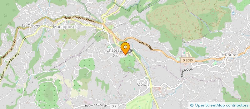 localisation de l'entreprise MONSIEUR GIANNI ROSSI  CHATEAUNEUF-GRASSE