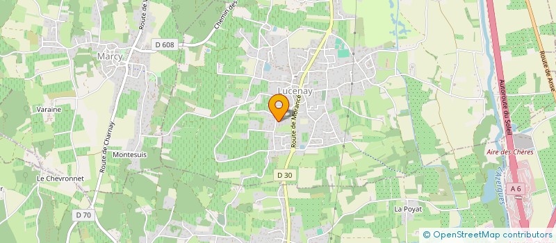 localisation de l'entreprise MONSIEUR GIANNI SALVATORE  LUCENAY