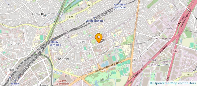 localisation de l'entreprise MONSIEUR GIANNI SIDIBE à MASSY