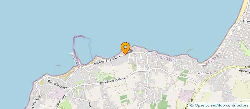 localisation de l'entreprise MONSIEUR GIANNI SOURISSEAU à LA PLAINE-SUR-MER