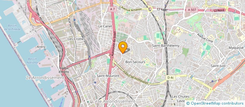 localisation de l'entreprise MONSIEUR GIANNI SPAGNOLO à MARSEILLE