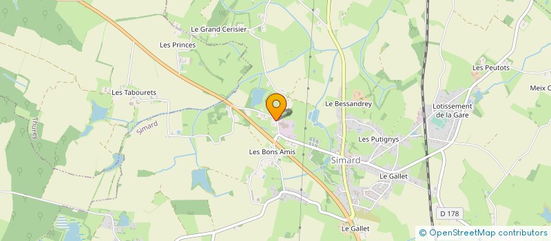 localisation de l'entreprise MONSIEUR GIANNI TOMEO  SIMARD