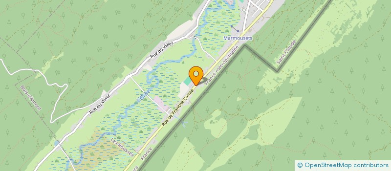 localisation de l'entreprise MONSIEUR GIANNI VILBRUN  BOIS-D'AMONT