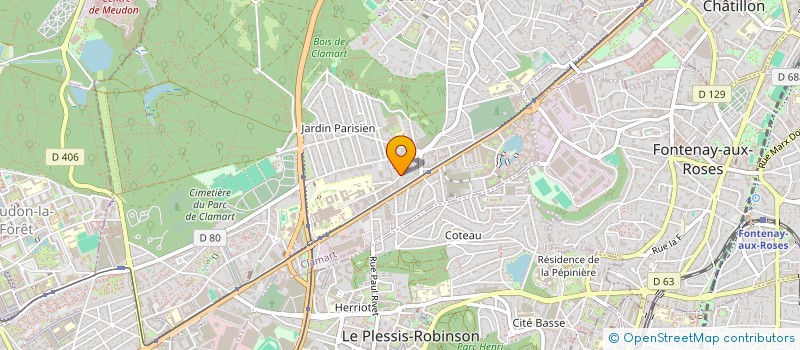 localisation de l'entreprise MONSIEUR GIANPIERO FILIPI à CLAMART