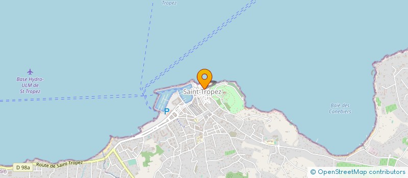 localisation de l'entreprise MONSIEUR GIANPIETRO BAFFETI à SAINT-TROPEZ