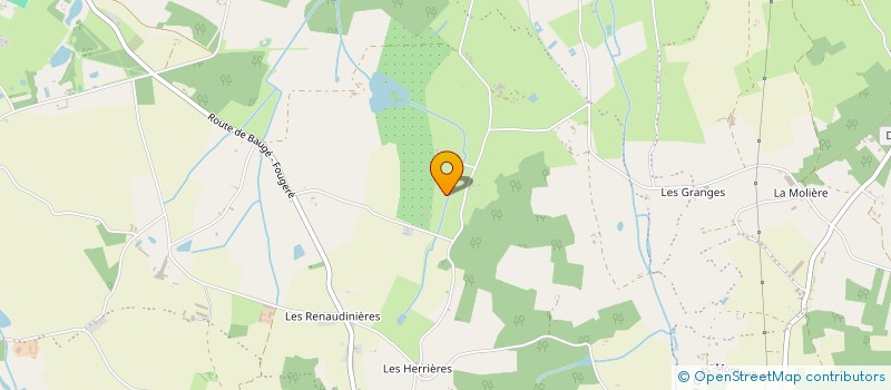 localisation de l'entreprise MONSIEUR GIANY COURTAUGIS  BAUGE-EN-ANJOU