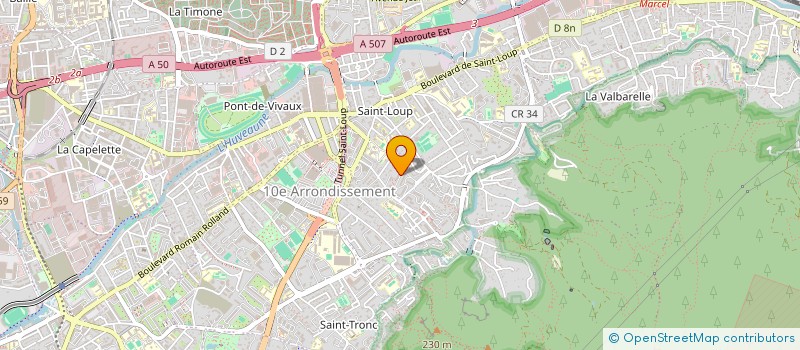 localisation de l'entreprise MONSIEUR GIANY MARTIN à MARSEILLE
