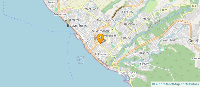 localisation de l'entreprise MONSIEUR GIBRAN BEN ABBOU à BASSE-TERRE