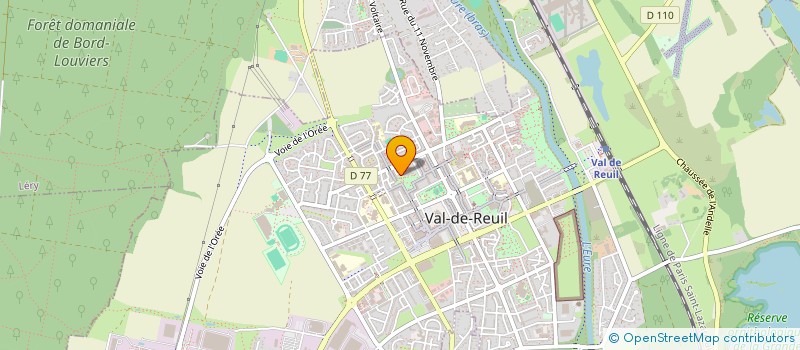 localisation de l'entreprise MONSIEUR GIBRIL MANE  VAL DE REUIL