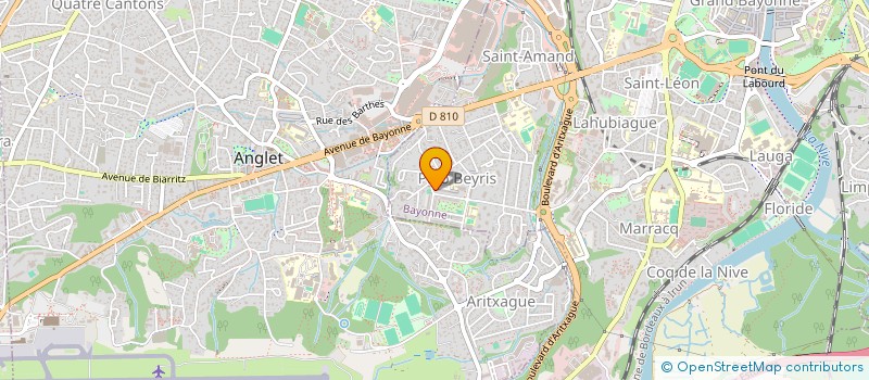 localisation de l'entreprise MONSIEUR GIBRIL TAZARI  BAYONNE