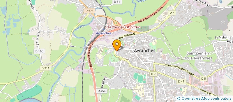 localisation de l'entreprise MONSIEUR GIBRIL TURAY  AVRANCHES