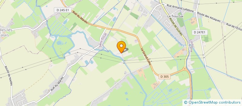 localisation de l'entreprise MONSIEUR GIBSON HOFFMANN  HAMES BOUCRES