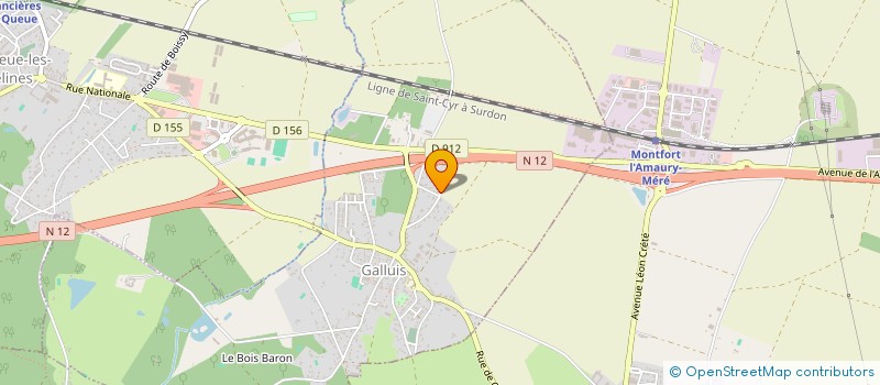 localisation de l'entreprise MONSIEUR GIBSON PETIT  GALLUIS