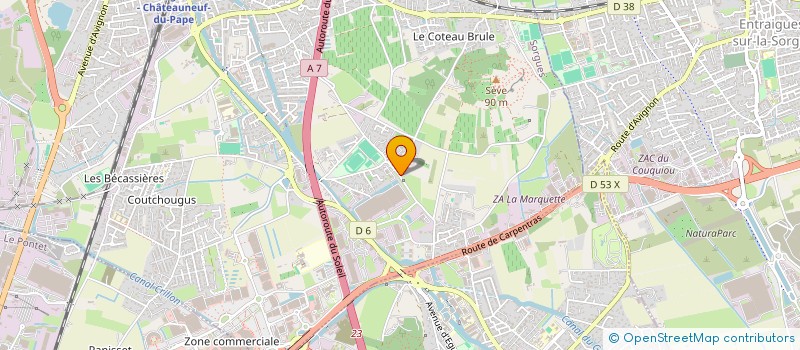 localisation de l'entreprise MONSIEUR GIBSON VIGNE  SORGUES