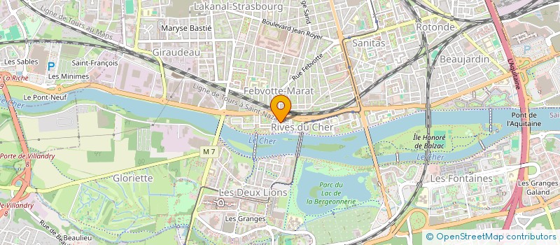 localisation de l'entreprise MONSIEUR GICA BRATU  TOURS