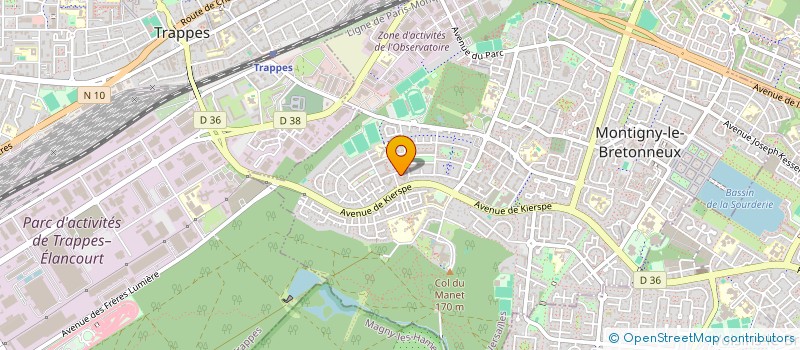 localisation de l'entreprise MONSIEUR GID-CHRIST MONTEIRO  MONTIGNY-LE-BRETONNEUX