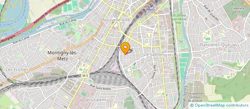 localisation de l'entreprise MONSIEUR GIDEON ABUTU  METZ