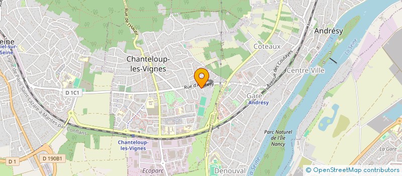 localisation de l'entreprise MONSIEUR GIGA GVARDZELASHVIL à CHANTELOUP-LES-VIGNES