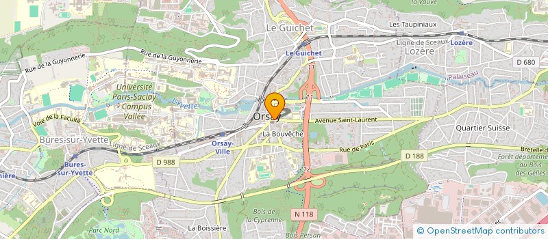 localisation de l'entreprise MONSIEUR GIGEL GULUSGOGIGELGGULUS à ORSAY