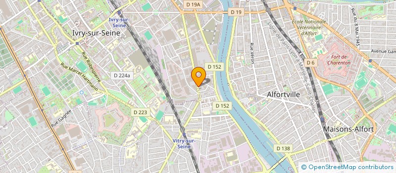 localisation de l'entreprise MONSIEUR GIGI GEORGE  VITRY-SUR-SEINE