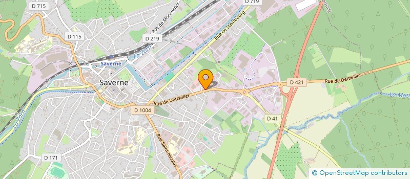 localisation de l'entreprise MONSIEUR GIGLA GLONTI  SAVERNE