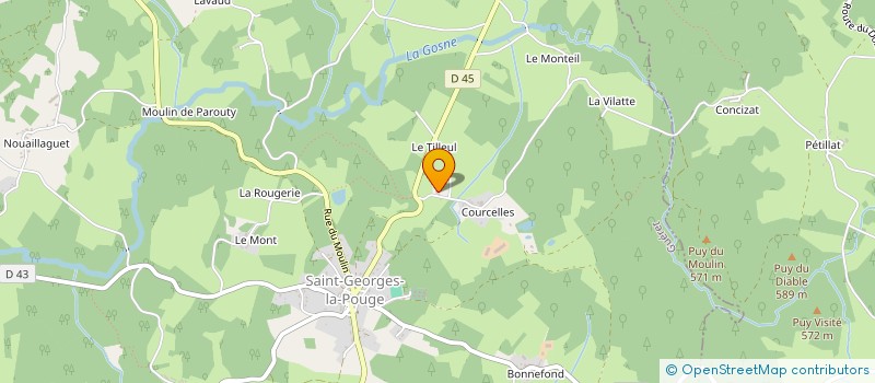localisation de l'entreprise MONSIEUR GIJSBERT HOOFT GRAAFLAND à SAINT-GEORGES-LA-POUGE