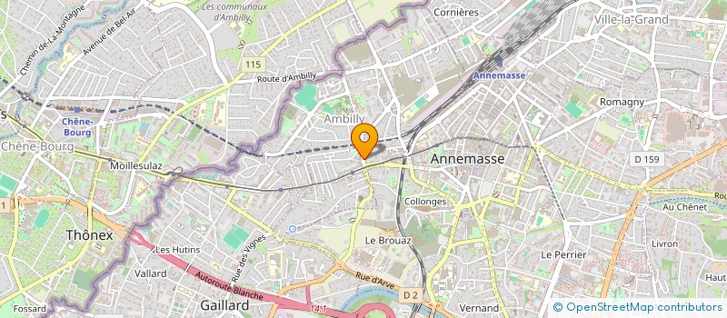 localisation de l'entreprise MONSIEUR GIL AHARFI à AMBILLY