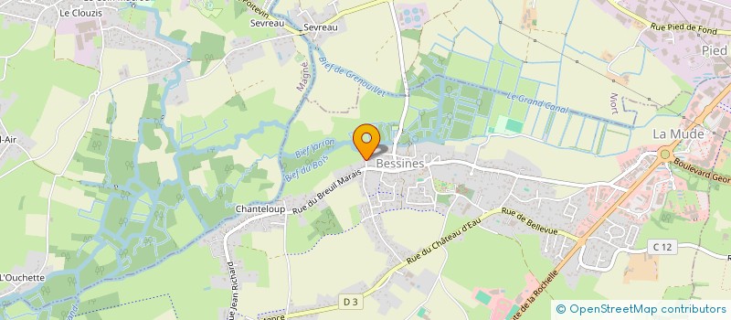 localisation de l'entreprise MONSIEUR GIL BEGUIER  BESSINES