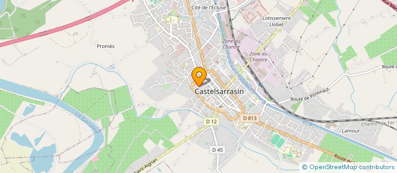 localisation de l'entreprise MONSIEUR GIL BENAC à CASTELSARRASIN
