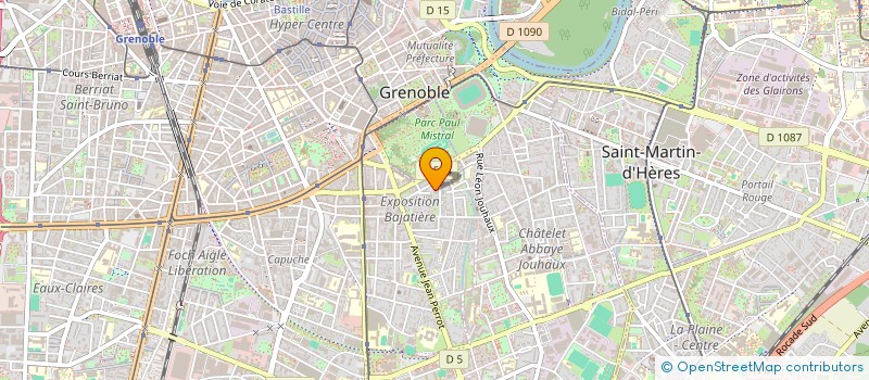 localisation de l'entreprise MONSIEUR GIL CELLIER à GRENOBLE