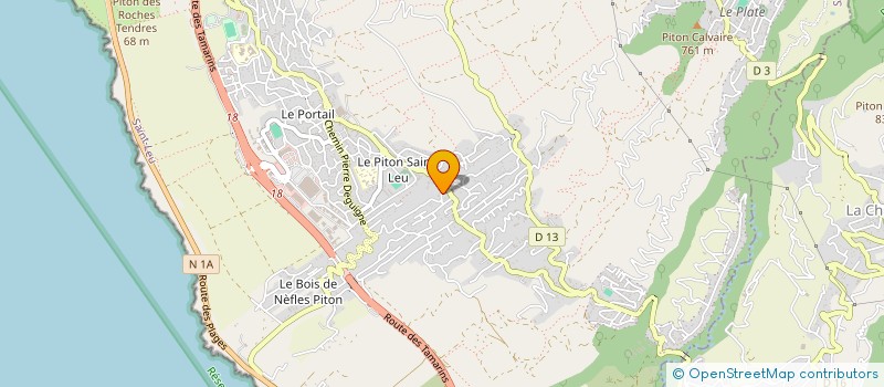 localisation de l'entreprise MONSIEUR GIL CHANRION  SAINT-LEU