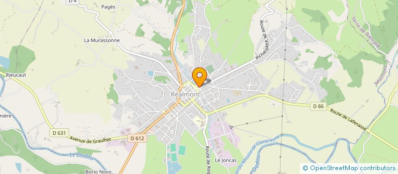 localisation de l'entreprise MONSIEUR GIL COMBES  REALMONT