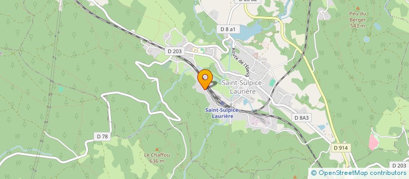 localisation de l'entreprise MONSIEUR GIL DA SILVA FERNANDES  SAINT-SULPICE-LAURIERE