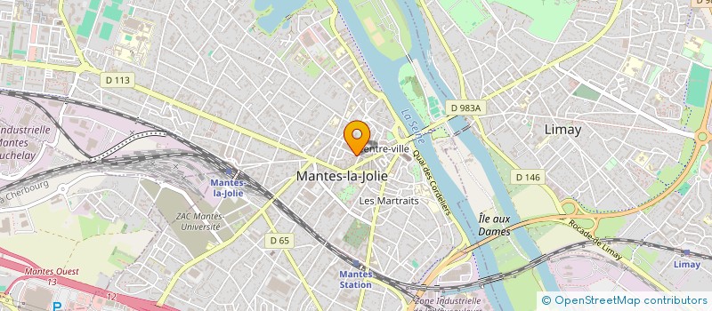 localisation de l'entreprise MONSIEUR GIL GINDRE  MANTES-LA-JOLIE