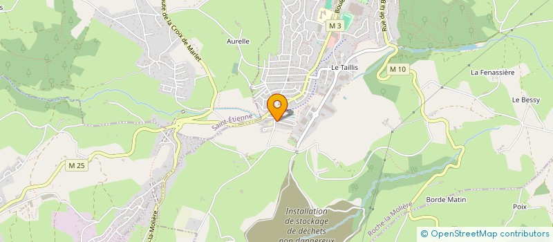 localisation de l'entreprise MONSIEUR GIL GRASSET  ROCHE-LA-MOLIERE