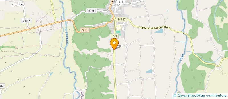 localisation de l'entreprise MONSIEUR GIL HONTABAT  MIELAN