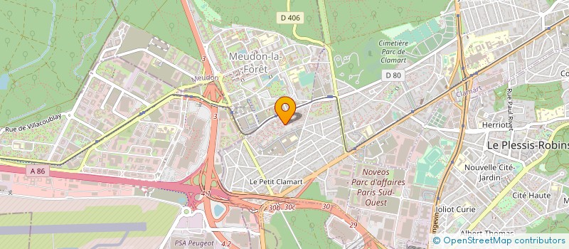 localisation de l'entreprise MONSIEUR GIL KANSO à CLAMART