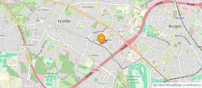 localisation de l'entreprise MONSIEUR GIL MAUBLANC à EYSINES