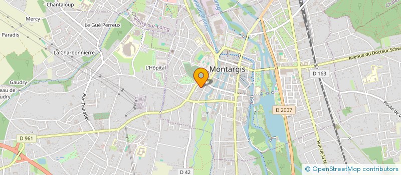 localisation de l'entreprise MONSIEUR GIL MOISSON à MONTARGIS