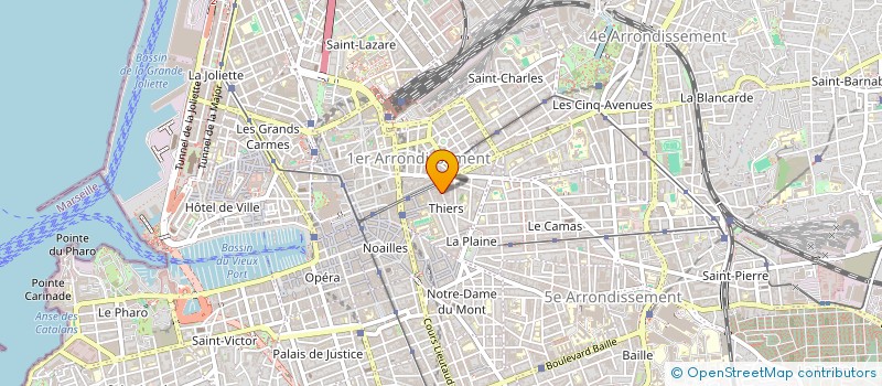 localisation de l'entreprise MONSIEUR GIL MULLER à MARSEILLE