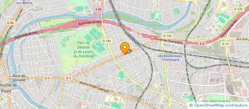 localisation de l'entreprise MONSIEUR GIL NEVES LIBERAL à CHAMPIGNY-SUR-MARNE