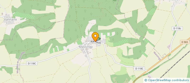 localisation de l'entreprise MONSIEUR GIL PEREAU  MASSINGY