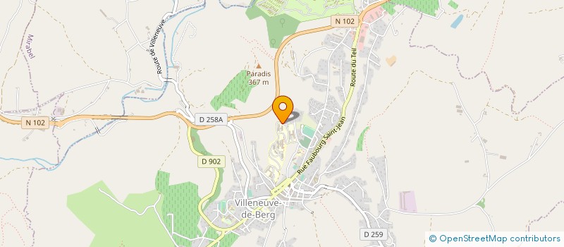 localisation de l'entreprise MONSIEUR GIL POTOCZNIAK  VILLENEUVE-DE-BERG