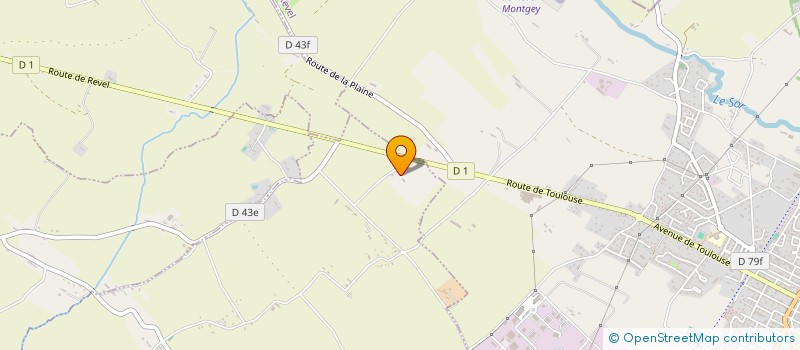 localisation de l'entreprise MONSIEUR GIL PRADELEIX  VAUX