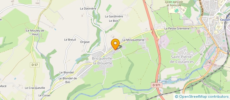 localisation de l'entreprise MONSIEUR GIL RENOIRT  BRICQUEVILLE-LA-BLOUETTE