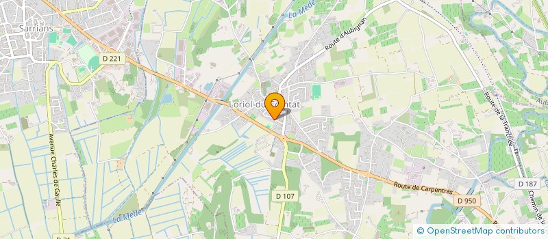 localisation de l'entreprise MONSIEUR GIL ROBIN  LORIOL-DU-COMTAT