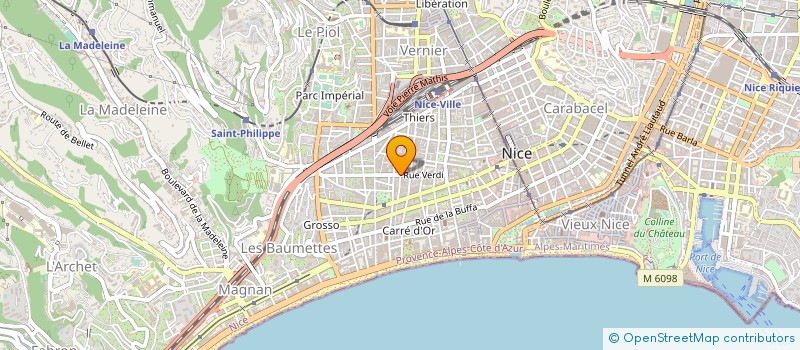 localisation de l'entreprise MONSIEUR GIL ROUDY à NICE
