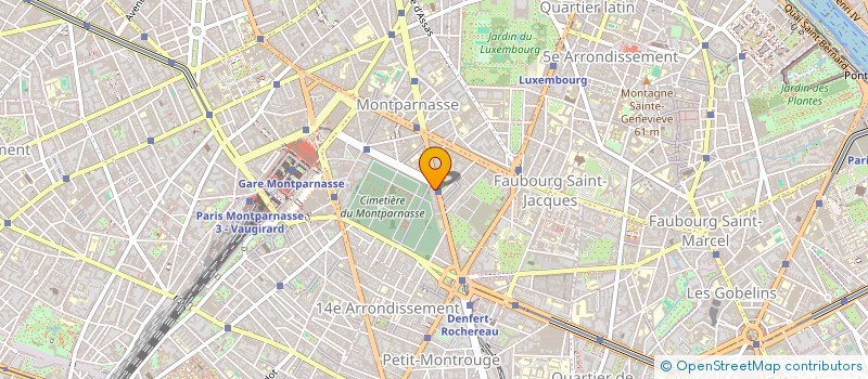 localisation de l'entreprise MONSIEUR GIL TIRLET  PARIS